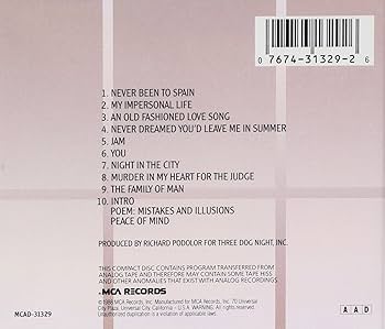 新品❣️２in１CD『スリー・ドッグ・ナイト　サイアン＆ハード・レイバー』 新品❣️2in1CD『スリー・ドッグ・ナイト サイアン＆ハード